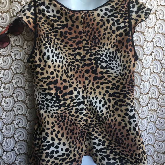 Blouse Animal Print by Jonathan Martin Size L - Picture 7 of 8